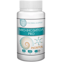 Міо-інозитол Рослина Карпат, при гормональних порушеннях (клімакс, діабет) і нервових розладах, 60 капс.