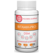 Вітамін - PRO 60 капсул по 400 мг, Рослина Карпат