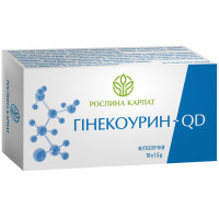Фітосвічки ГІНЕКОУРИН-QD 10 супозиторій по 1,5 г, Рослина Карпат